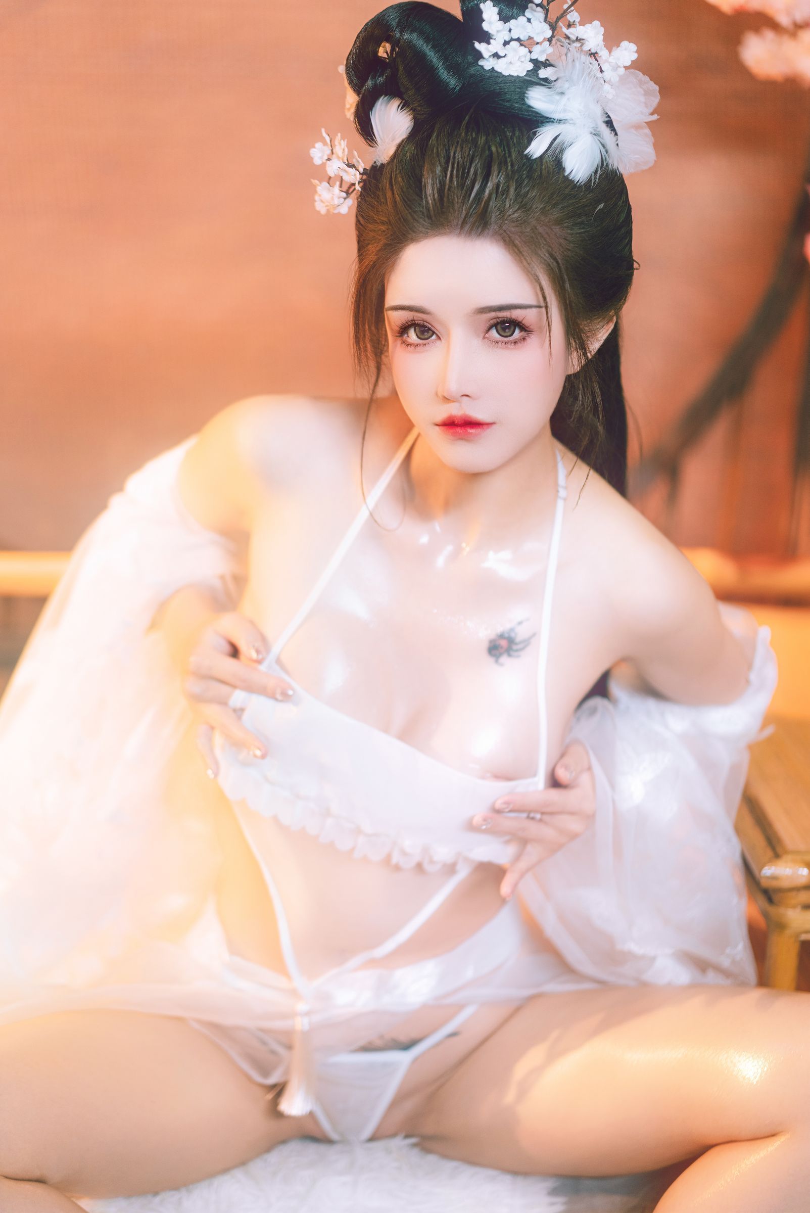 [鹿八岁] NO.077 幽梦清韵-黑丝袜写真