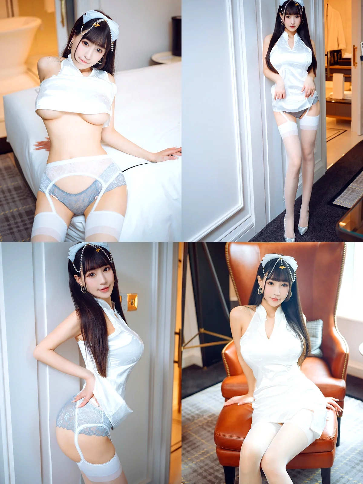[HuaYang花漾show] – NO.0426 – 朱可儿Flower-黑丝袜写真