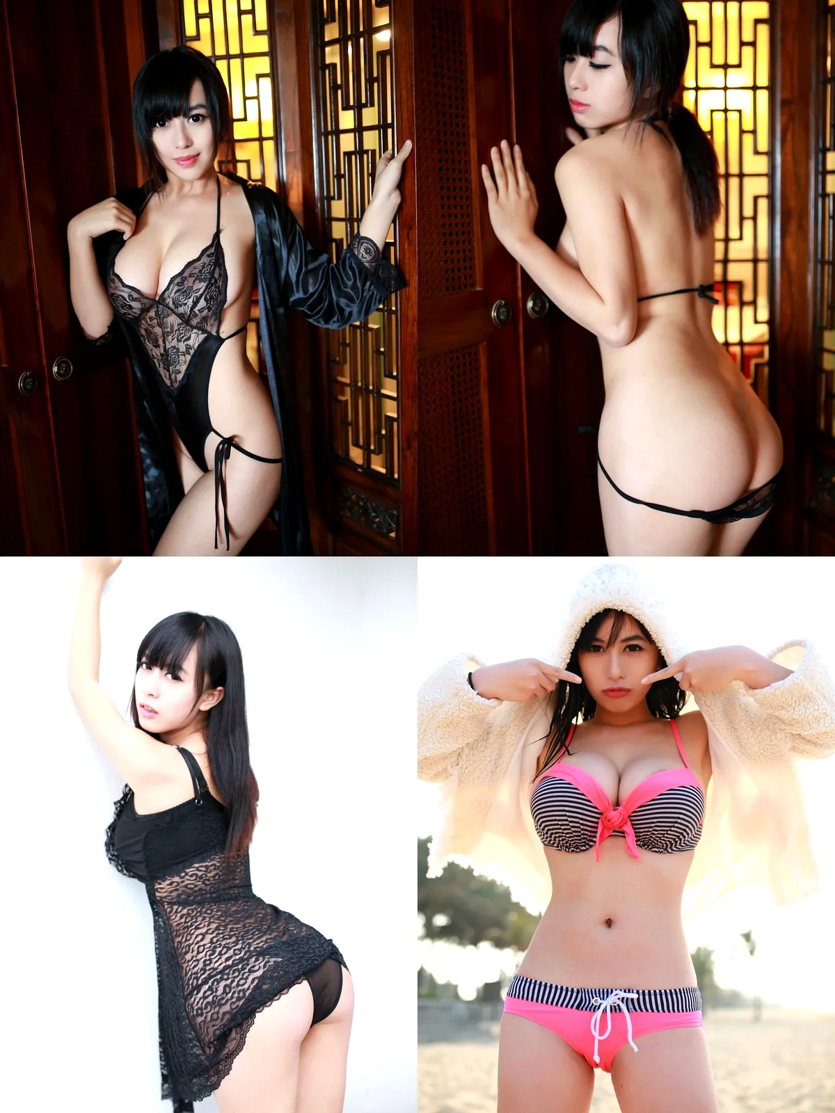 [MyGirl美媛馆] – NO.0033 – 黄可christine-黑丝袜写真