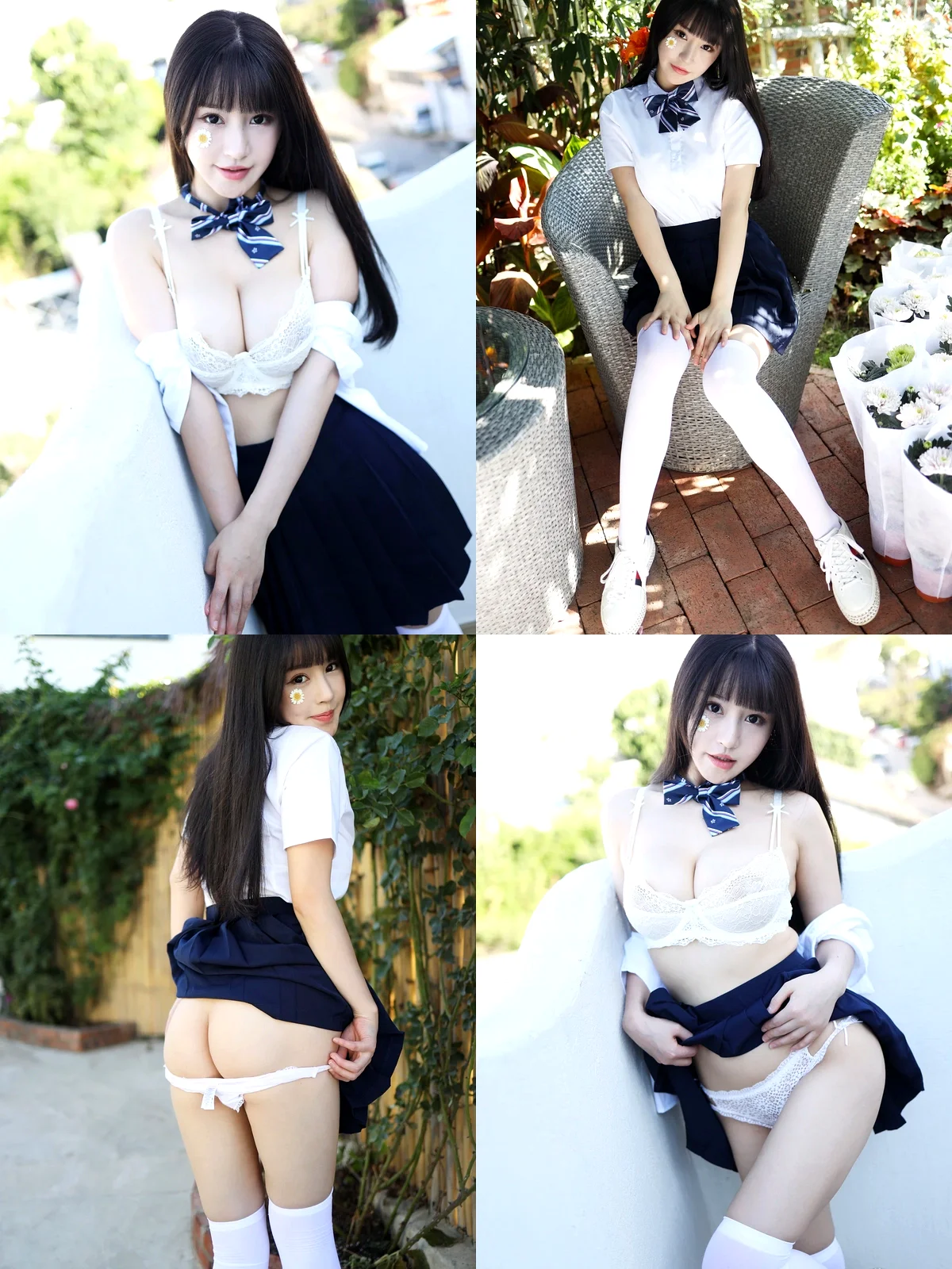 [MyGirl美媛馆] – NO.0394 – Flower朱可儿-黑丝袜写真