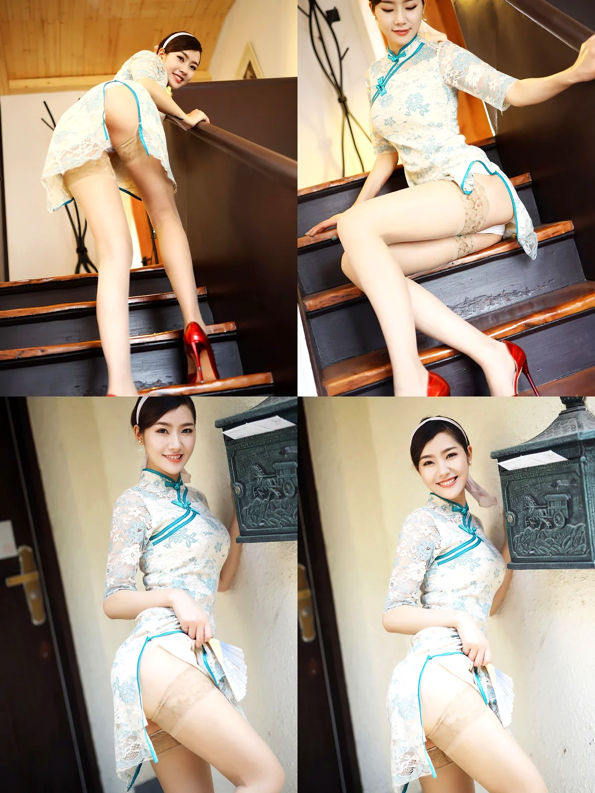 [MyGirl美媛馆] – NO.0446 – 方子萱-黑丝袜写真