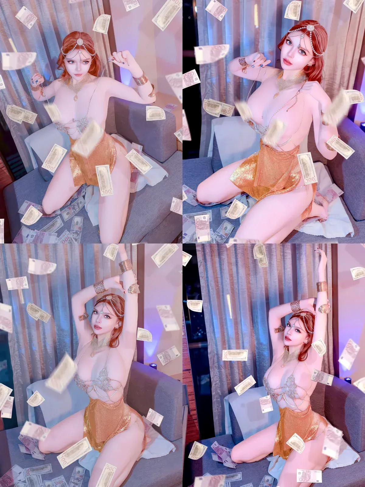 [XiuRen秀人网] – NO.11224 – 伊丽莎有点白-黑丝袜写真