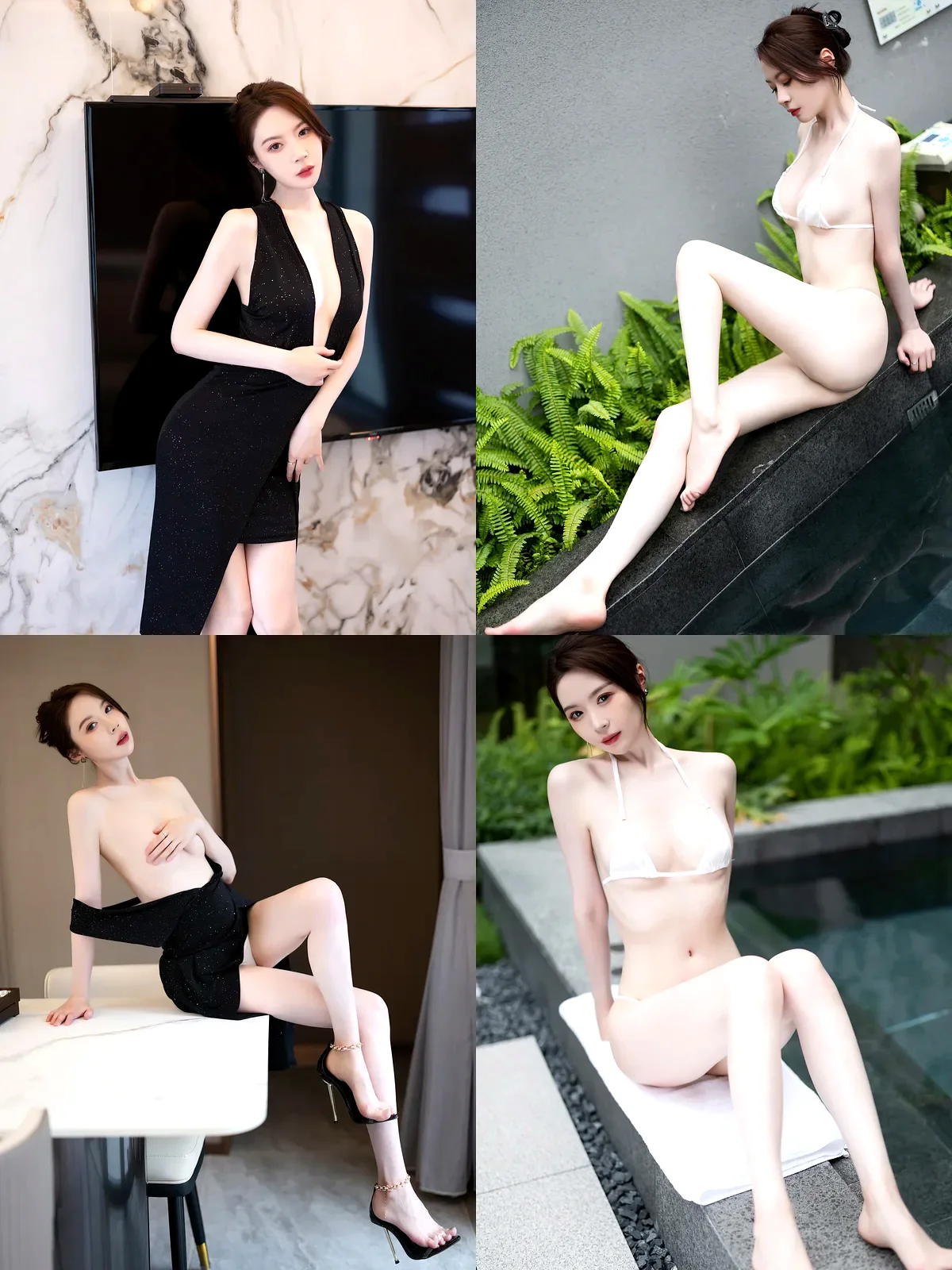[XiuRen秀人网] – NO.7031 – 梦心玥-黑丝袜写真