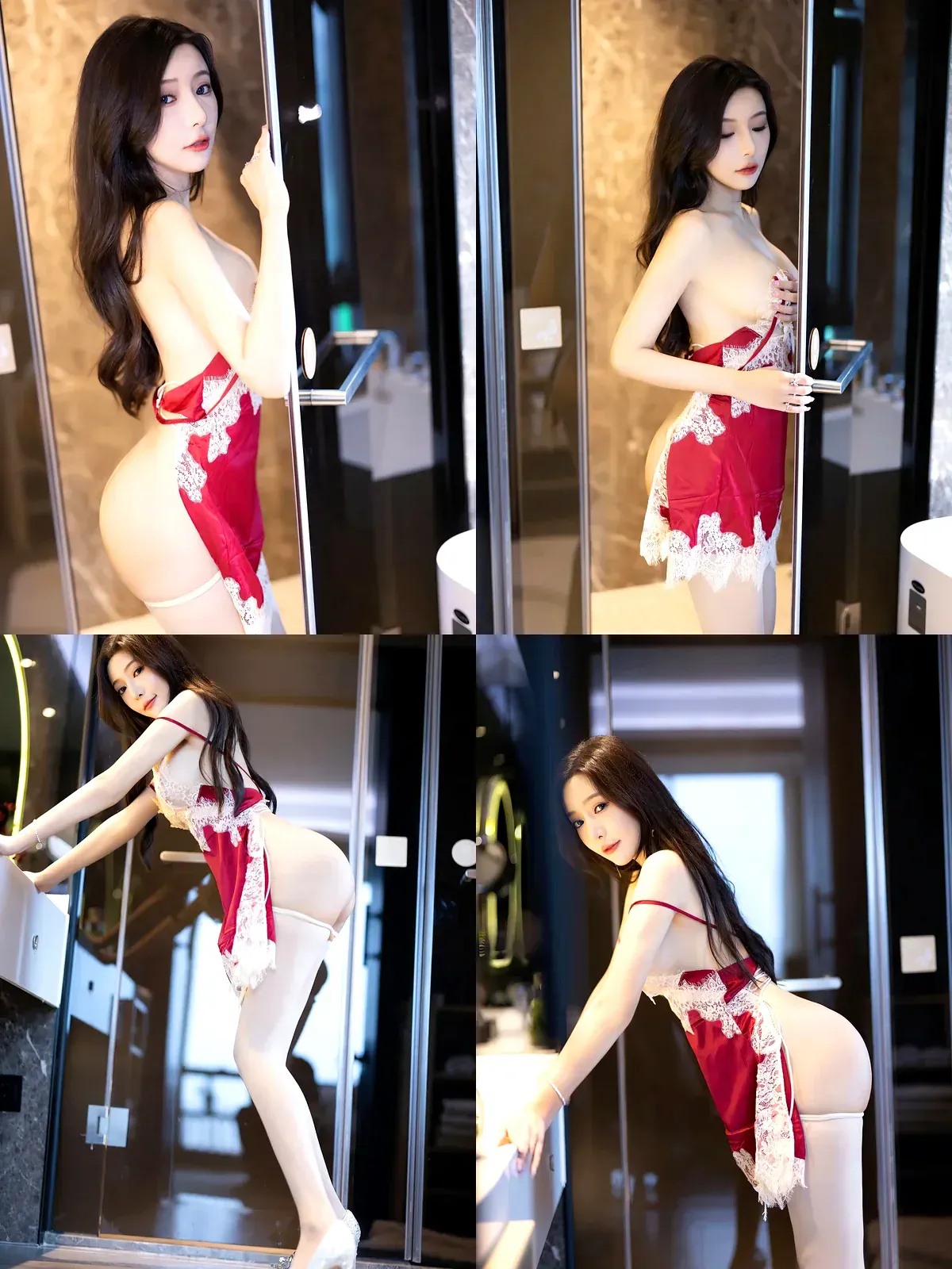 [XiuRen秀人网] – NO.7077 – 王馨瑶yanni 丝袜-黑丝袜写真