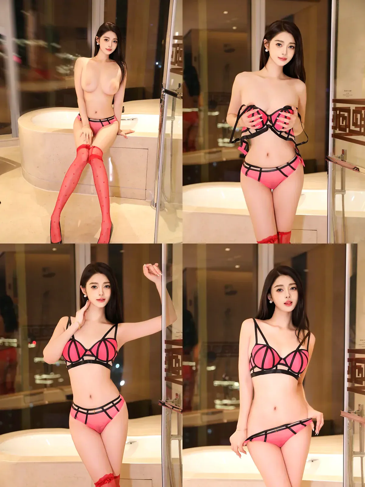 [Xiuren秀人网] – NO.10086 – Candy糖糖-黑丝袜写真