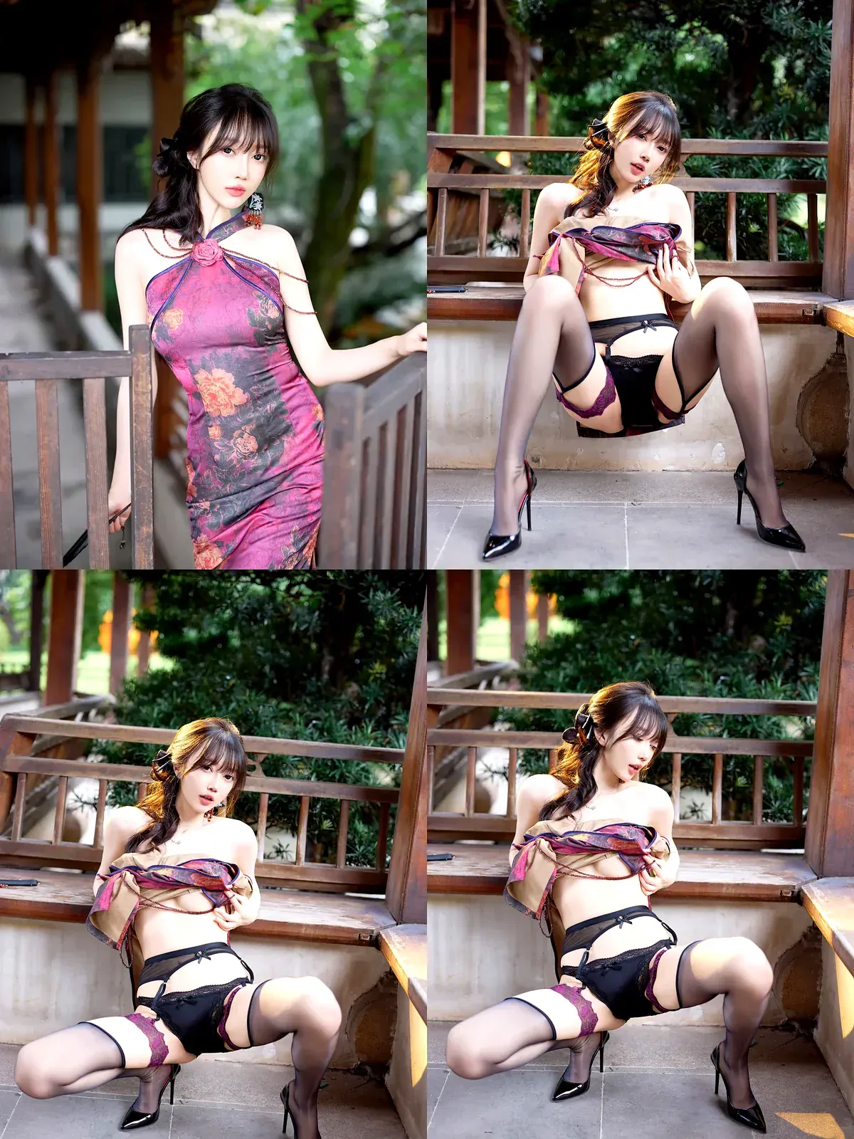 [Xiuren秀人网] – NO.10593 – 玥儿玥er-黑丝袜写真