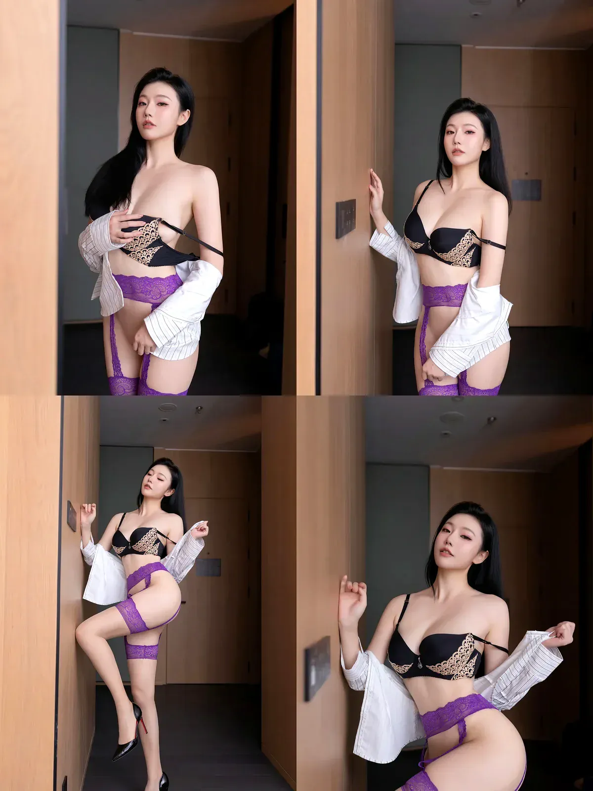 [Xiuren秀人网] – NO.10623 – 安然anran-黑丝袜写真