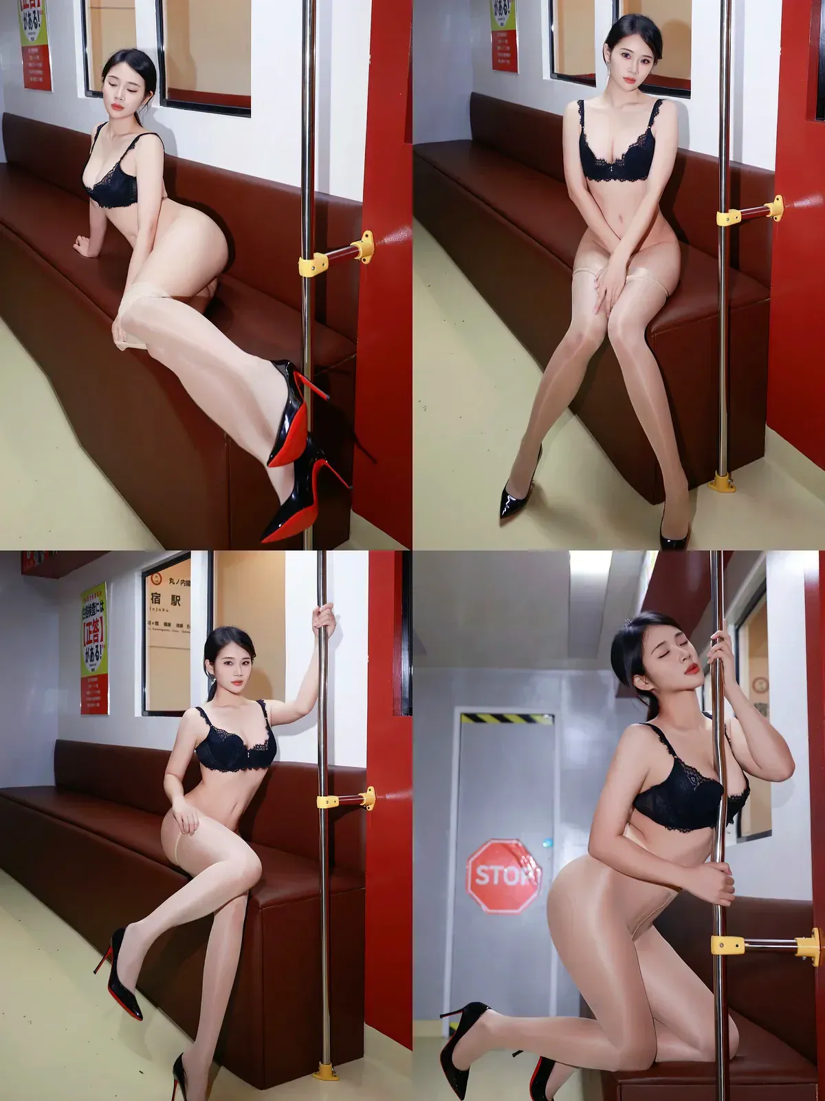 [Xiuren秀人网] – NO.10856 – 南乔-黑丝袜写真