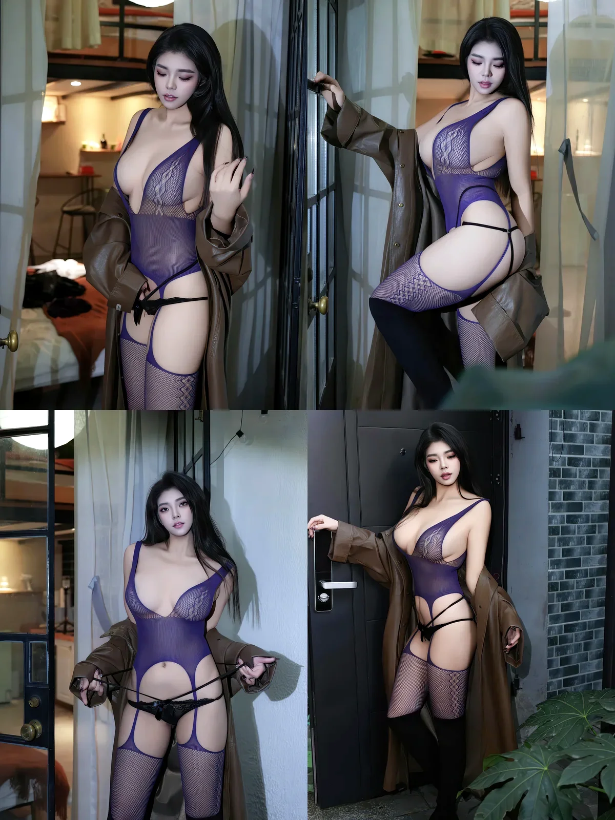 [Xiuren秀人网] – NO.11067 – 冬安-黑丝袜写真