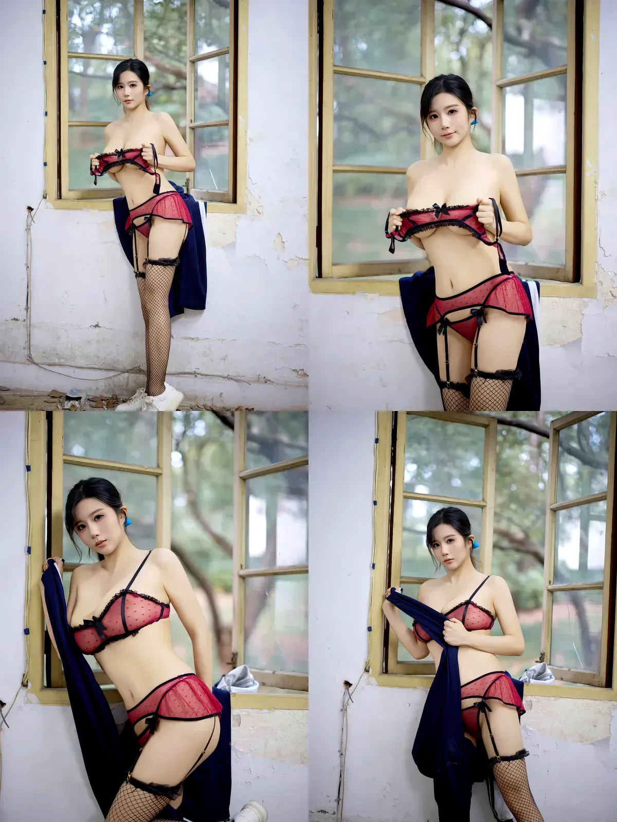 [Xiuren秀人网] – NO.11103 – 小肉肉咪-黑丝袜写真