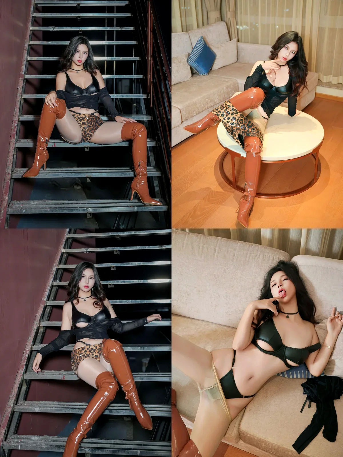 [Xiuren秀人网] – NO.11266 – 小蛮妖Yummy-黑丝袜写真