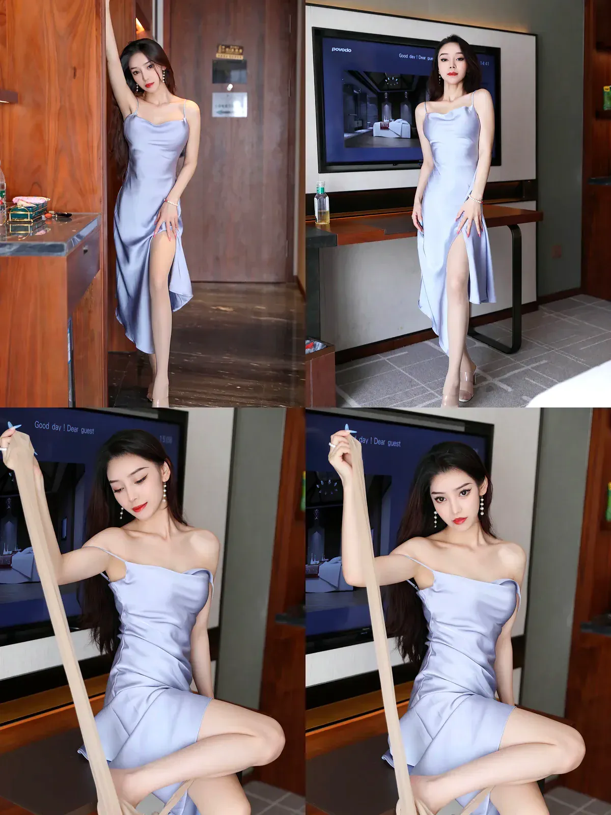 [Xiuren秀人网] – NO.7365 – 苏曼兮-黑丝袜写真