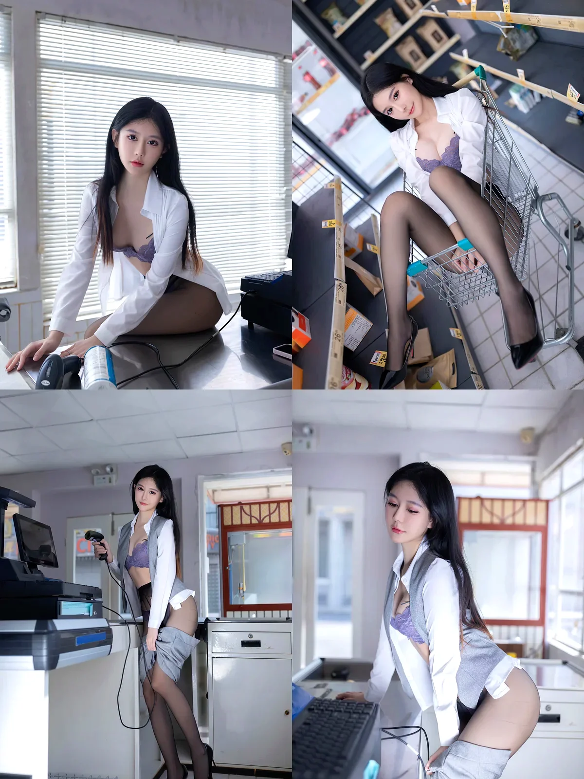 [Xiuren秀人网] – NO.7684 – 幼幼-黑丝袜写真