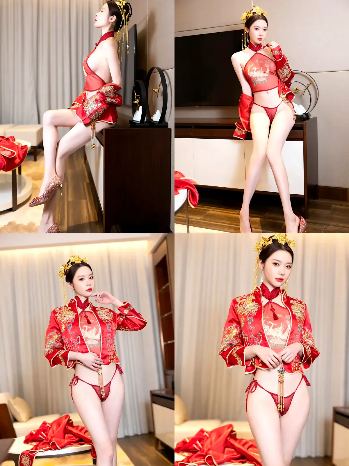 [Xiuren秀人网] – NO.7766 – 梦心玥-黑丝袜写真