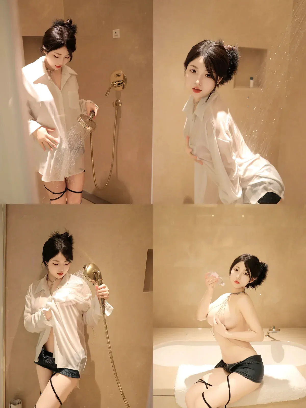 [Xiuren秀人网] – NO.8400 – 陈小花-黑丝袜写真