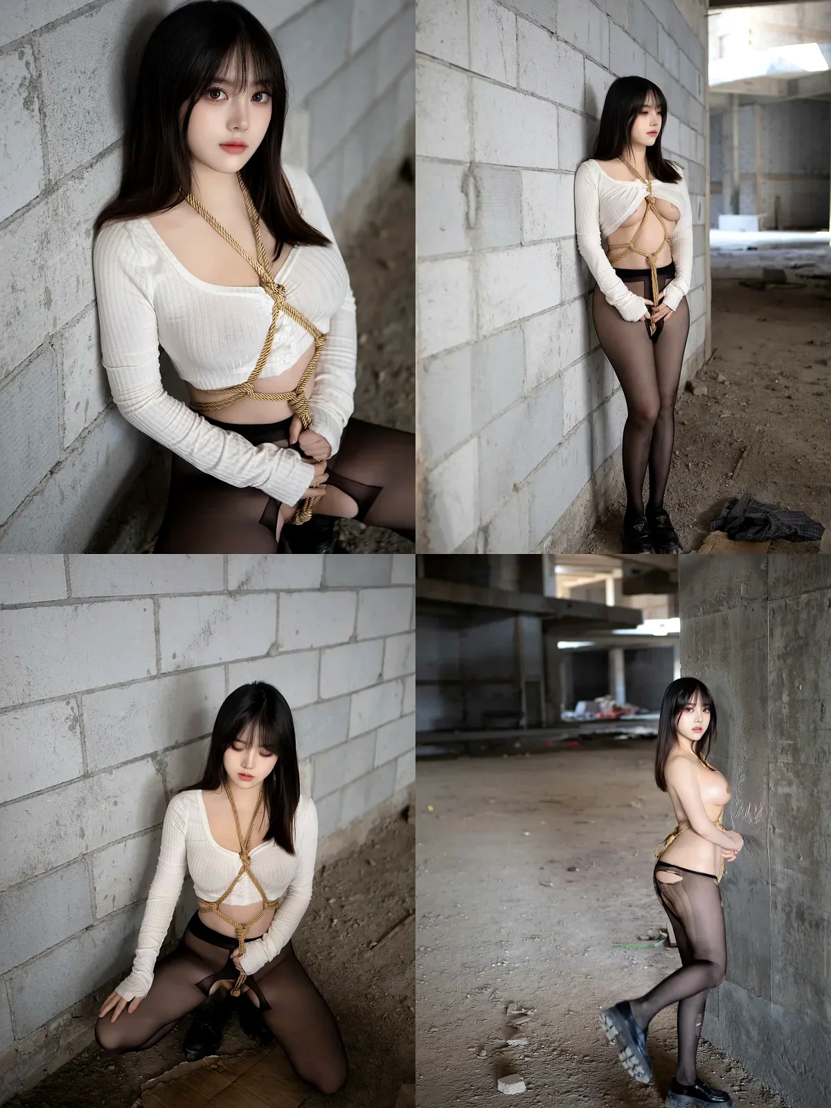 [Xiuren秀人网] – NO.8439 – 豆瓣酱-黑丝袜写真