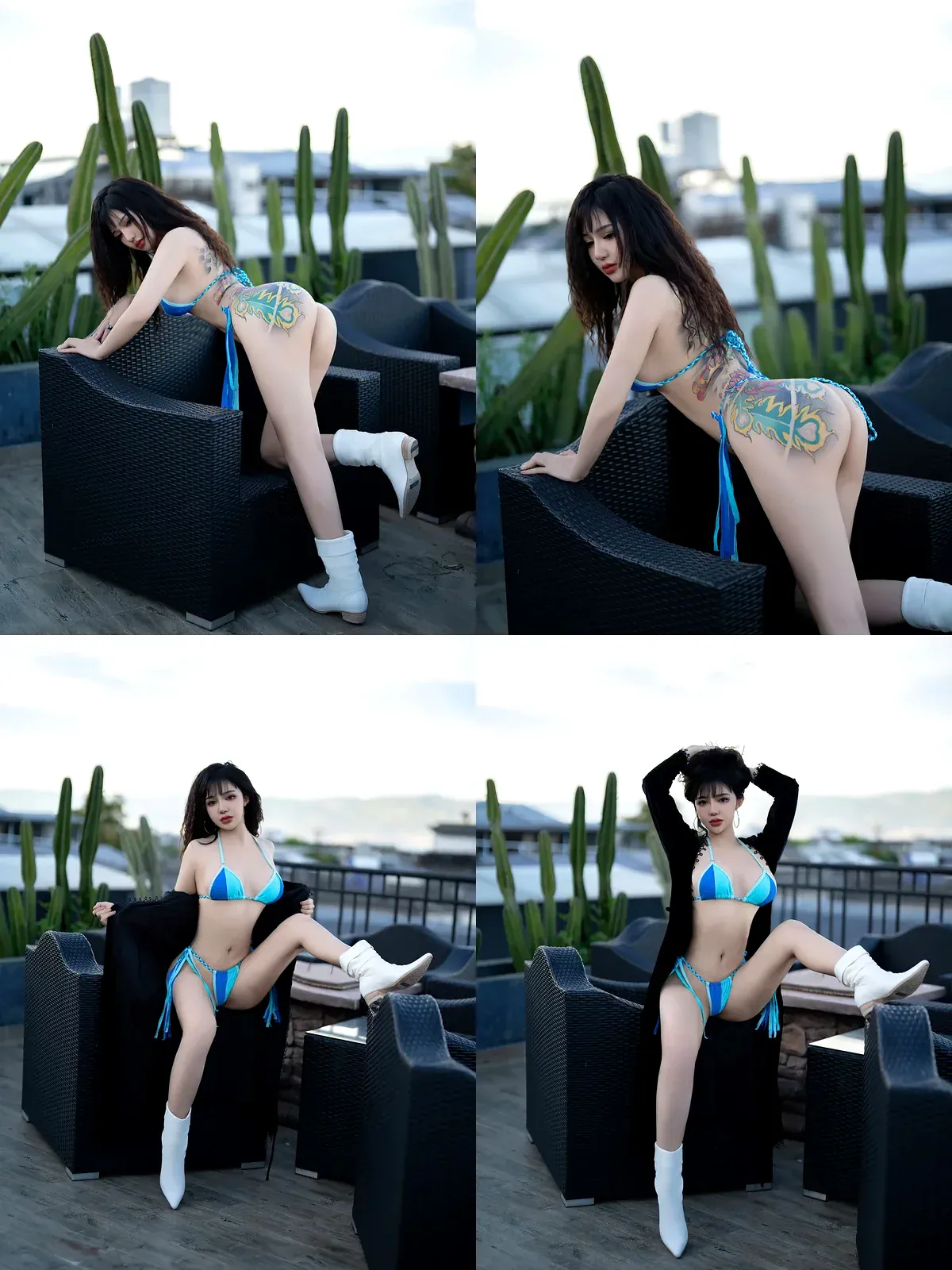 [Xiuren秀人网] – NO.8460 – 文静儿-黑丝袜写真