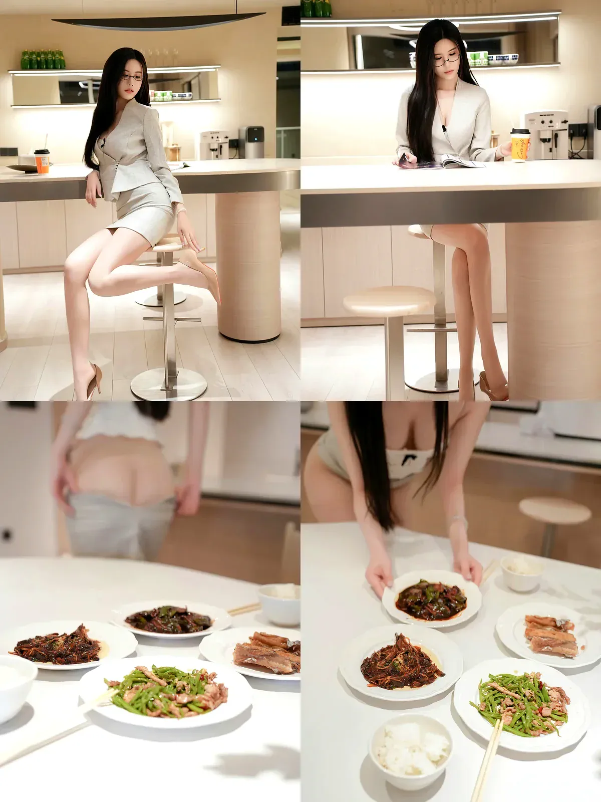 [Xiuren秀人网] – NO.8557 – 晚苏susu-黑丝袜写真