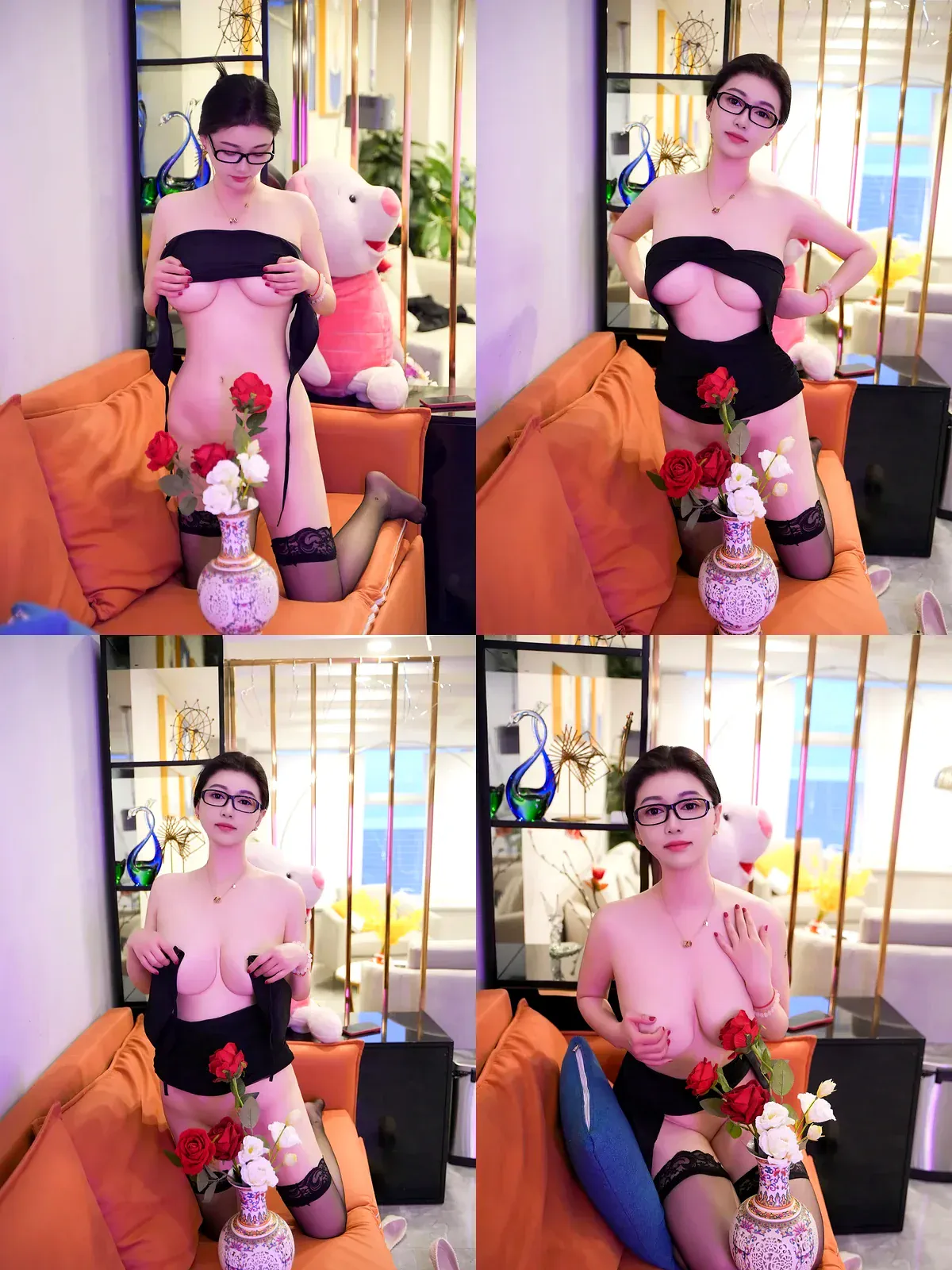 [Xiuren秀人网] – NO.8580 – 雅茹老师-黑丝袜写真