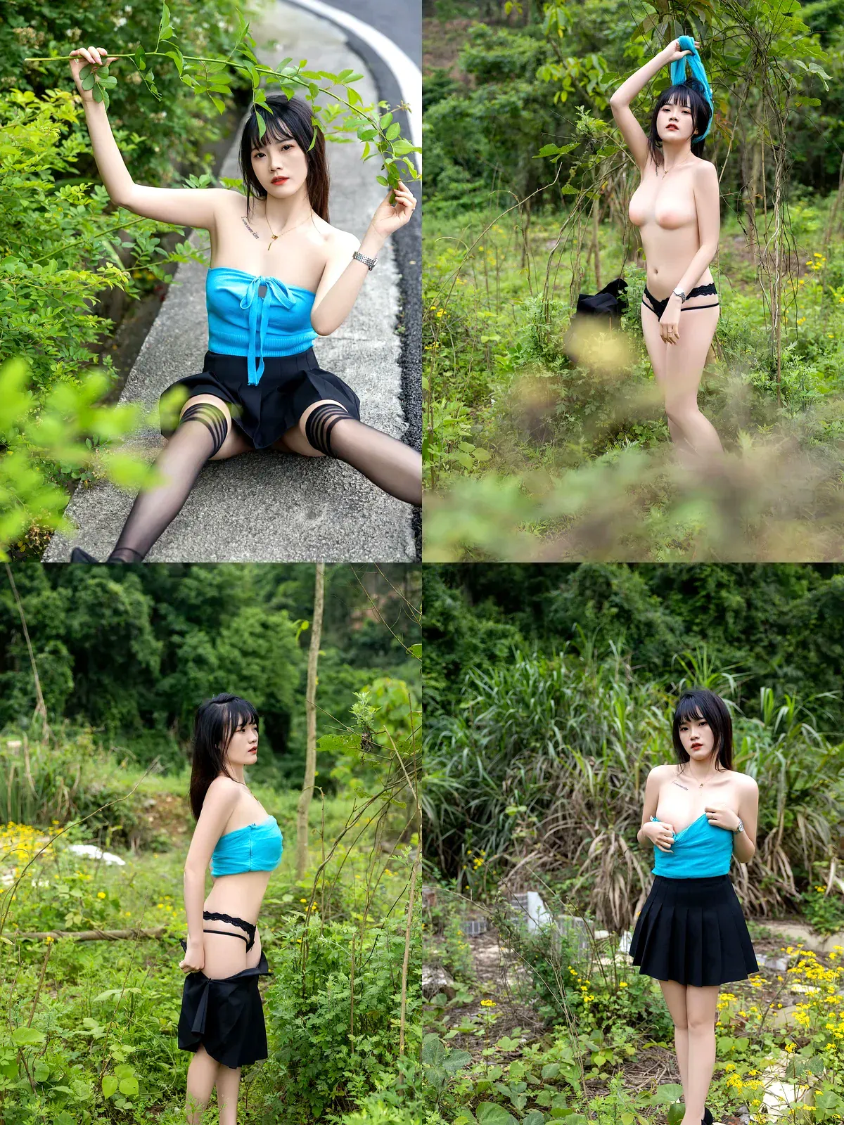 [Xiuren秀人网] – NO.8586 – 唐安诺-黑丝袜写真