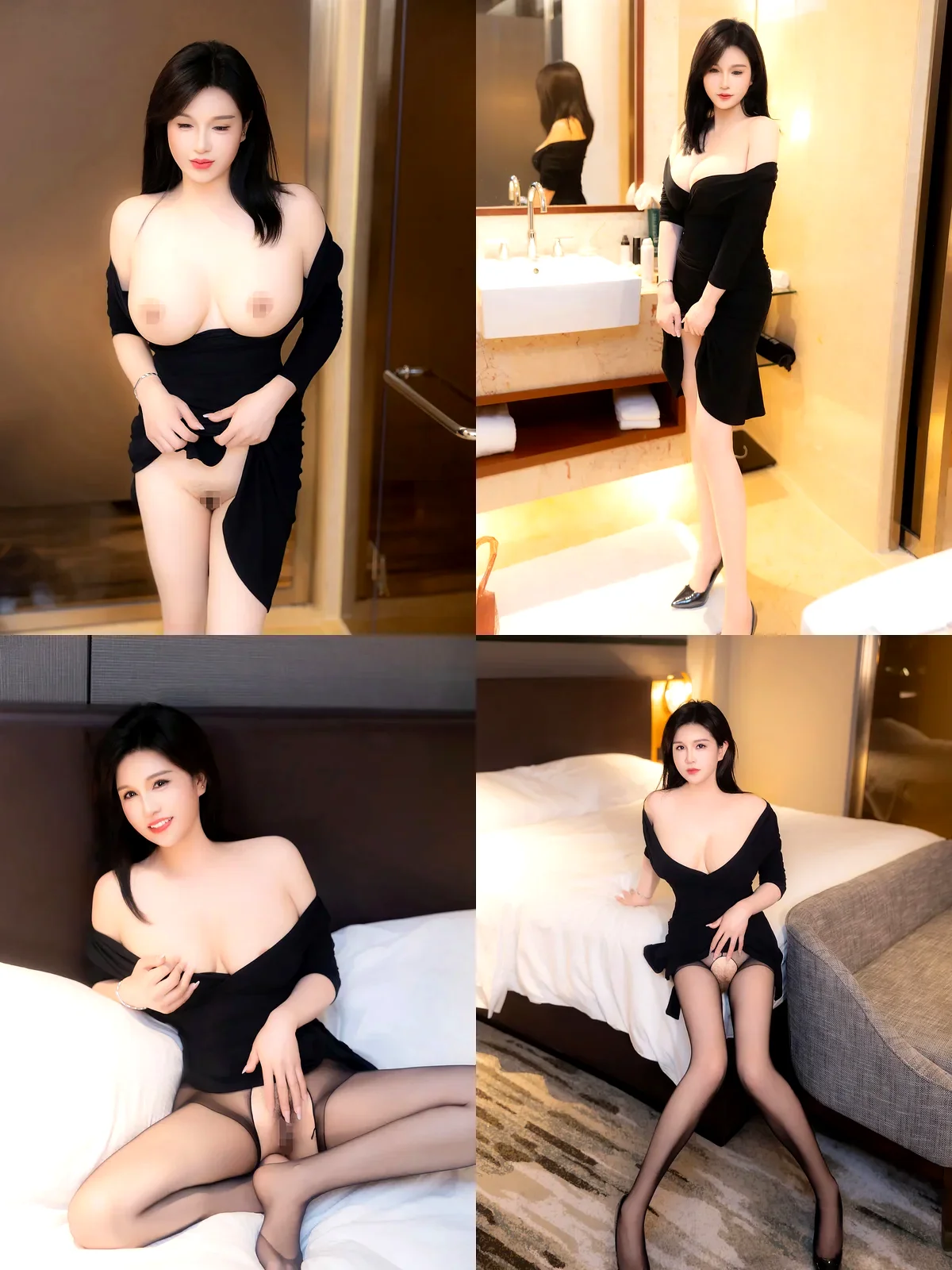 [Xiuren秀人网] – NO.8787 – 水水姐-黑丝袜写真