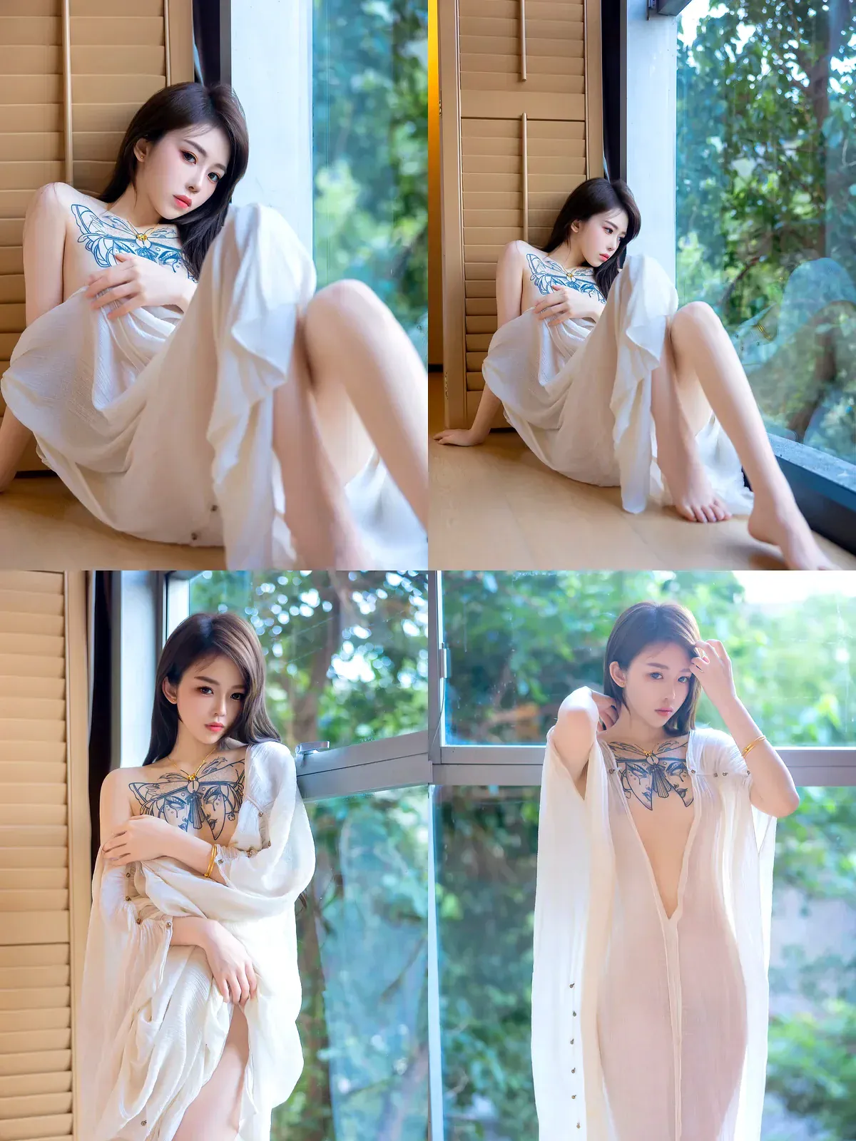 [Xiuren秀人网] – NO.8842 – 夏竹-黑丝袜写真