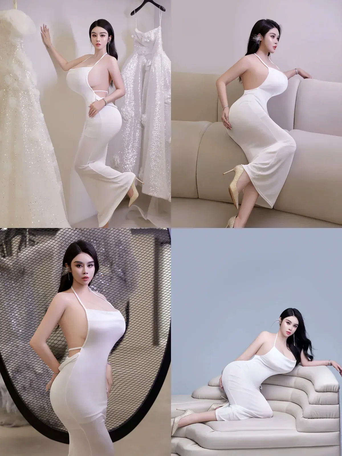 [Xiuren秀人网] – NO.8878 – 戴渃欣-黑丝袜写真
