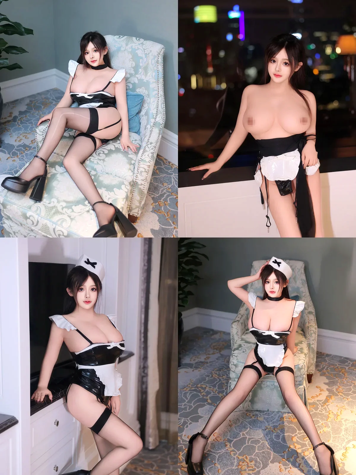 [Xiuren秀人网] – NO.9173 – 娜娜子yy-黑丝袜写真