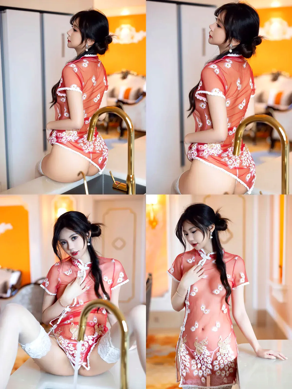 [Xiuren秀人网] – NO.9529 – 绮里嘉ula-黑丝袜写真