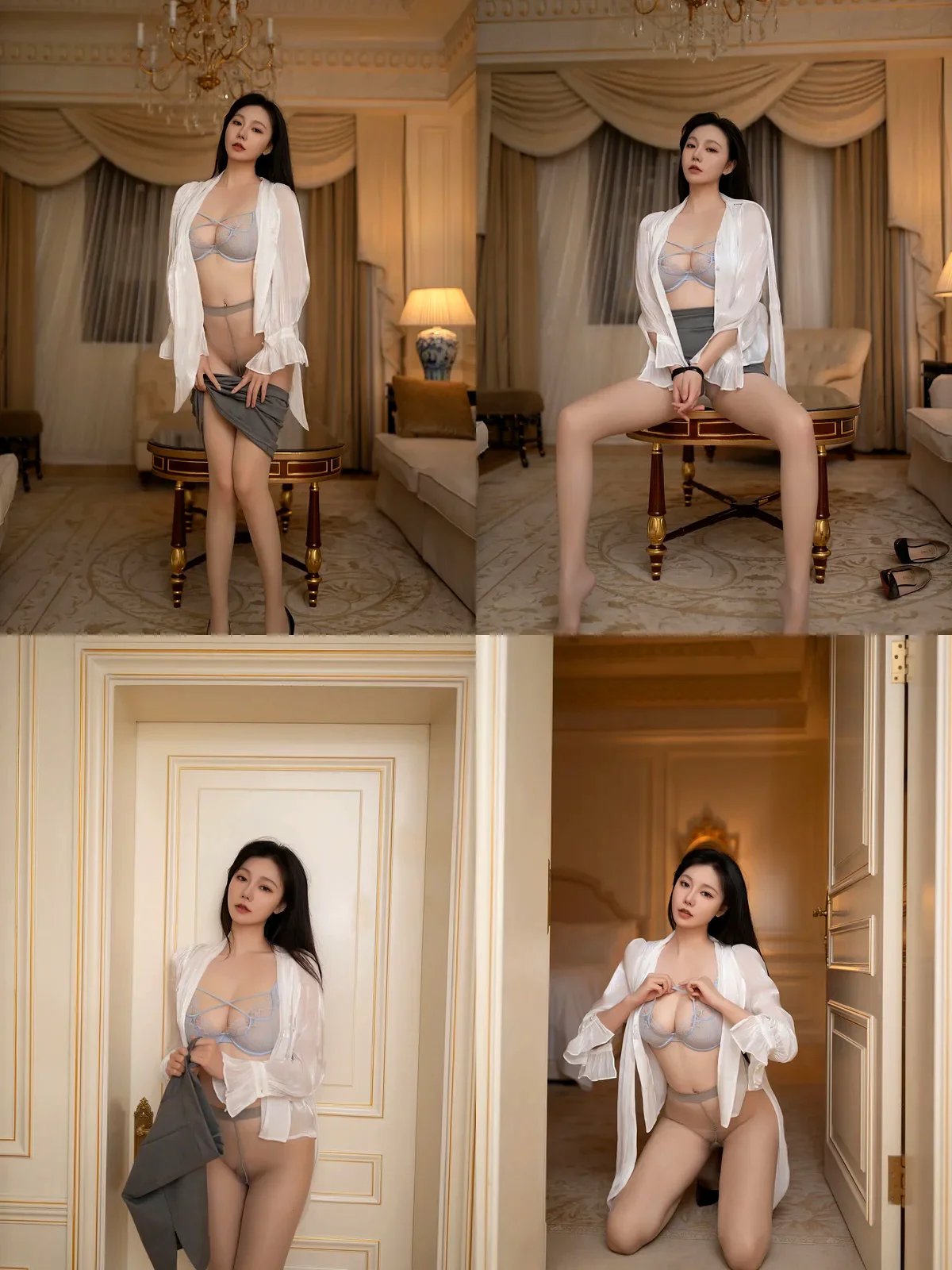 [Xiuren秀人网] – NO.9613 – 安然anran-黑丝袜写真