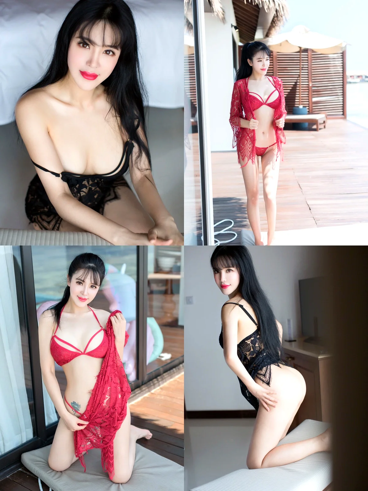 [YouMi尤蜜荟] – NO.0101 – 刘钰儿-黑丝袜写真