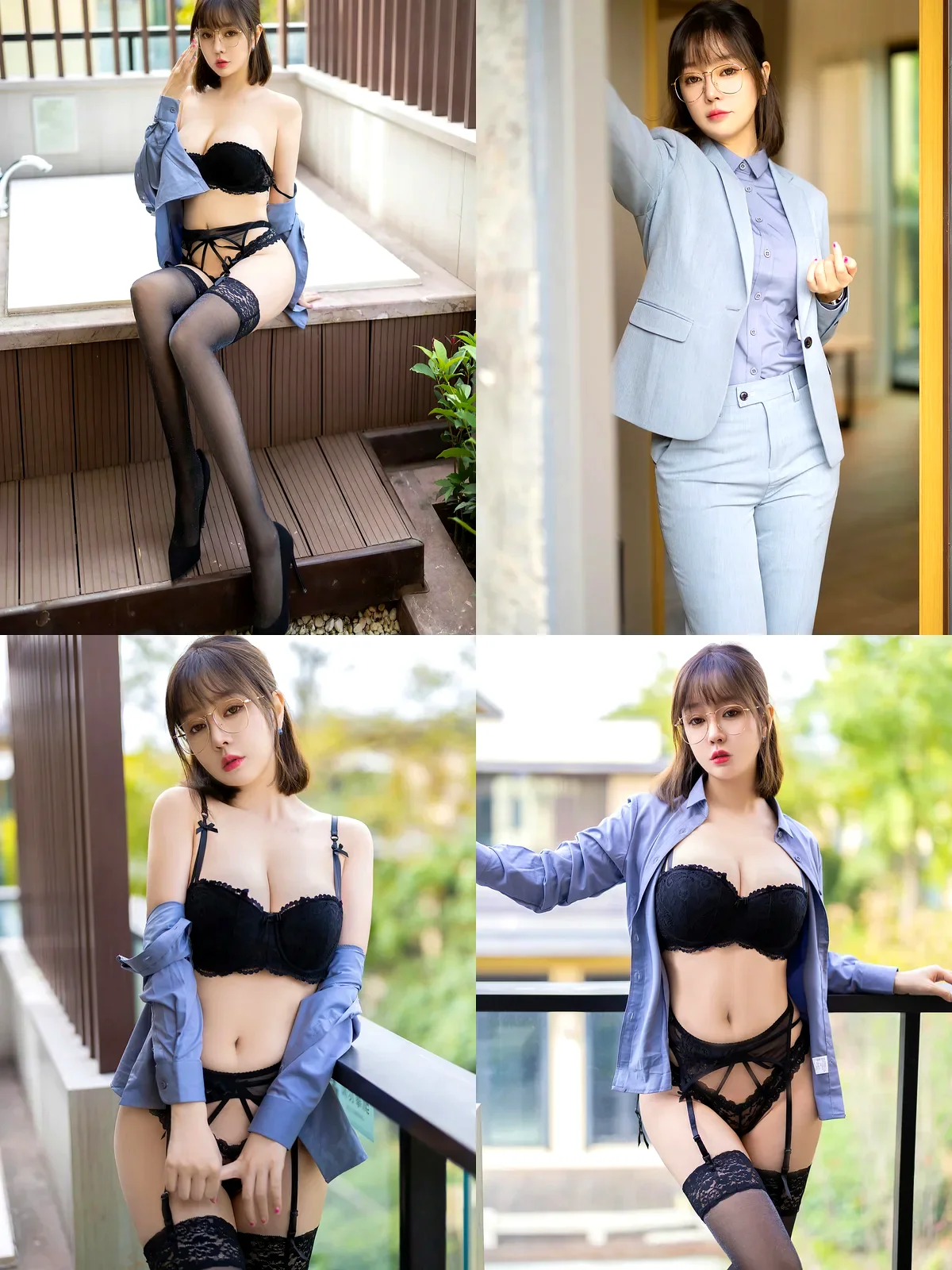 [YouMi尤蜜荟] – NO.0722 – 王雨纯-黑丝袜写真