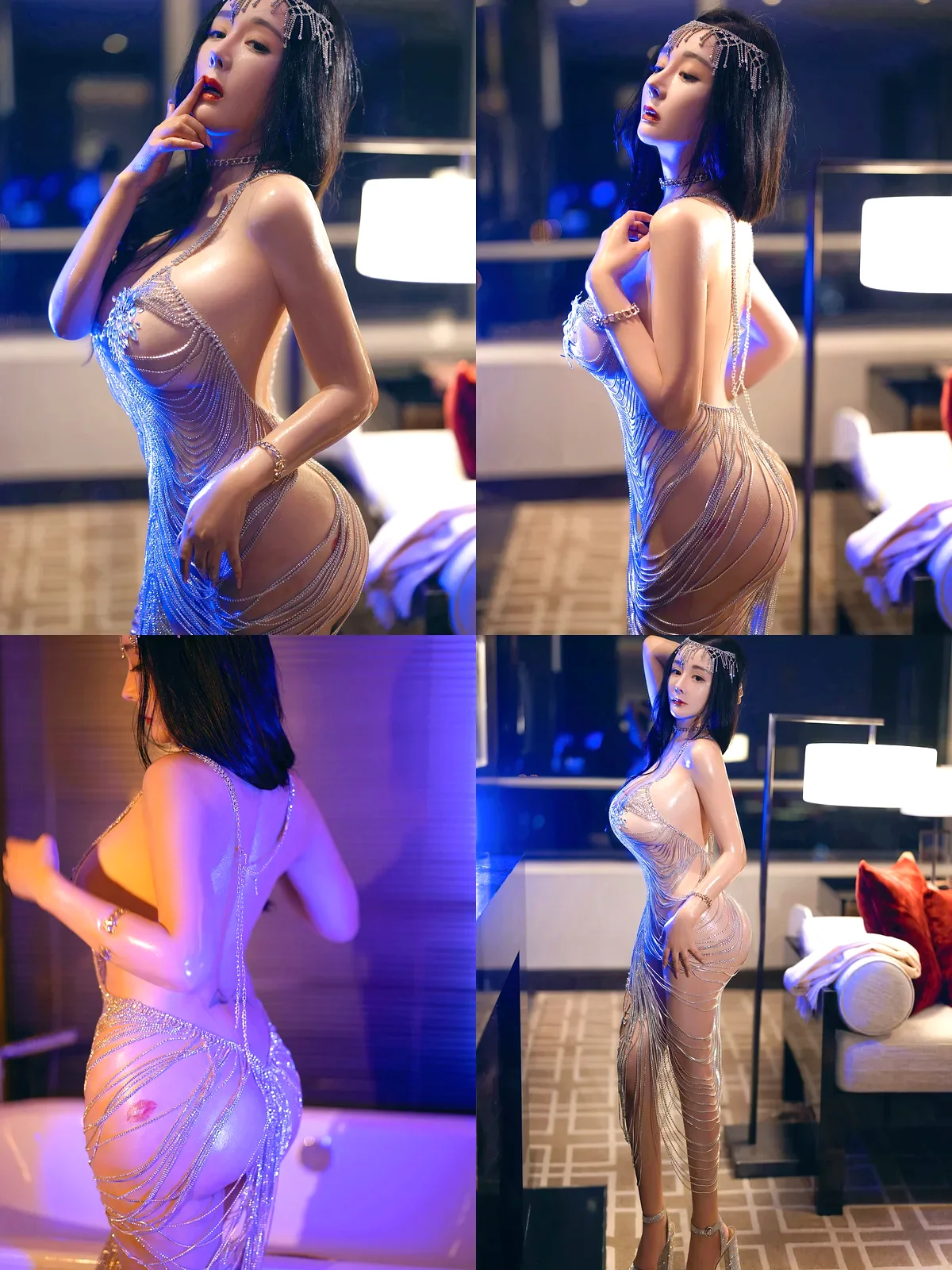 [YouMi尤蜜荟] – NO.0766 – 允爾-黑丝袜写真