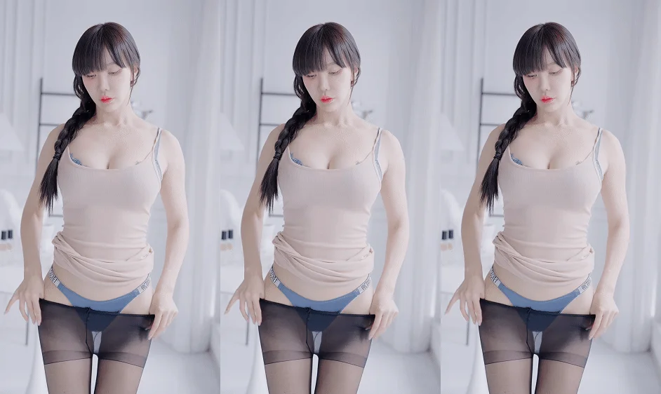 长腿模特翘臀4K写真视频 [320V]-黑丝袜写真