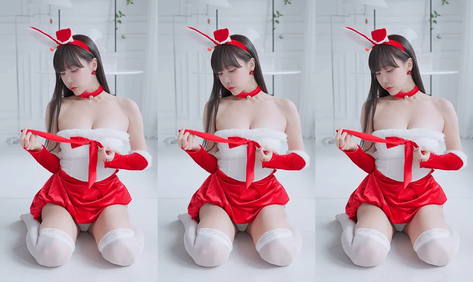 丰满女神性感内衣秀写真 [320V]-黑丝袜写真