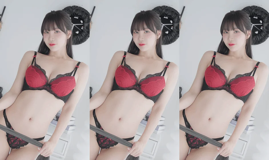 饱满美女内衣内衣秀写真 [320V]-黑丝袜写真