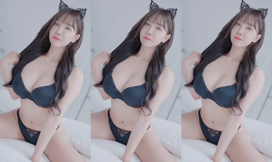 饱满美女翘臀内衣秀写真 [320V]-黑丝袜写真