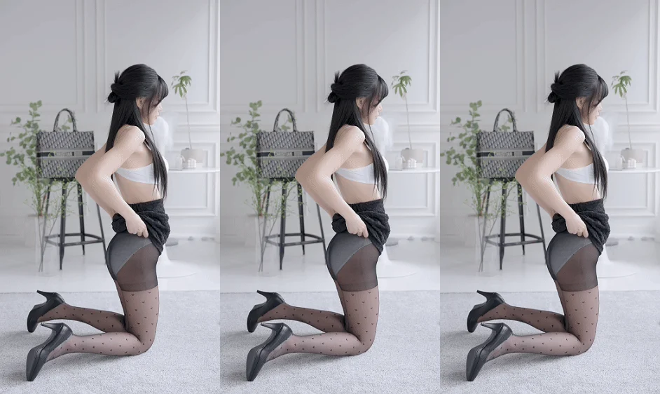 饱满女神私房写真视频 [330V]-黑丝袜写真