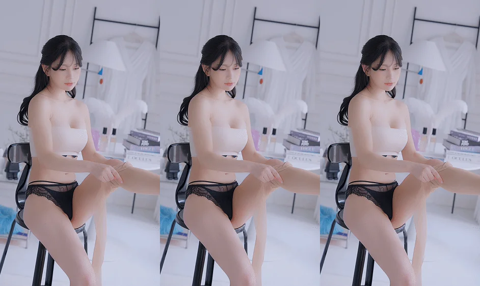 风韵少妇丝袜内衣秀写真 [330V]-黑丝袜写真