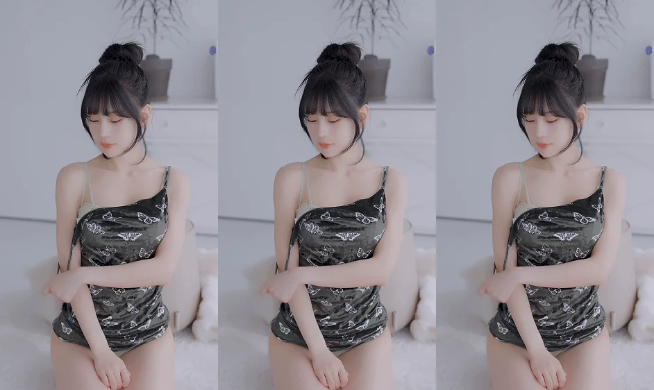 极品女神私房写真视频 [330V]-黑丝袜写真