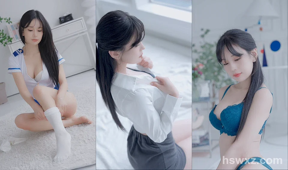 微胖嫩模丝袜内衣秀写真 [330V]-黑丝袜写真