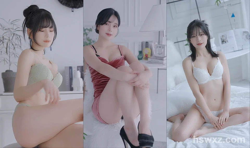 饱满小姐姐性感内衣秀写真 [330V]-黑丝袜写真