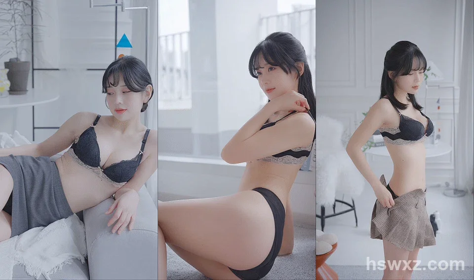 蜜桃臀女神制服内衣秀写真 [330V]-黑丝袜写真