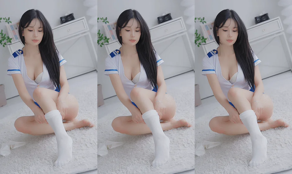 丰满模特私房内衣秀写真 [330V]-黑丝袜写真