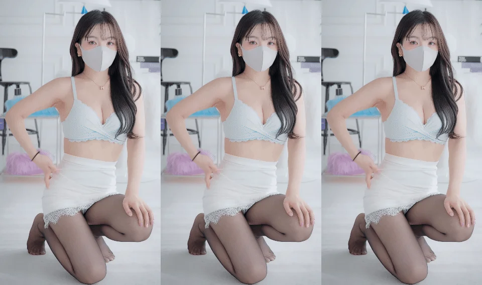 长腿女神制服内衣秀写真 [150V]-黑丝袜写真