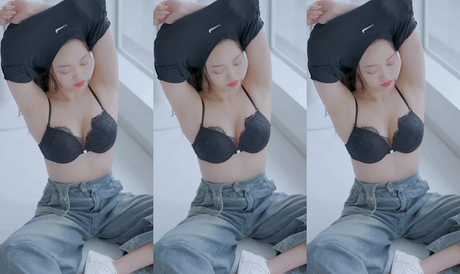 丰满美女性感内衣秀写真 [360V]-黑丝袜写真