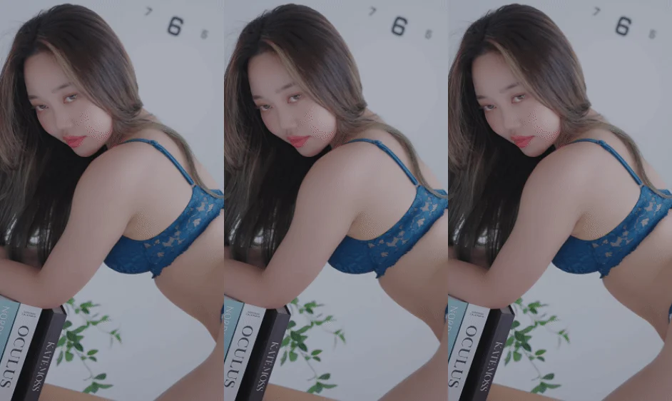 知性美少女制服内衣秀写真 [360V]-黑丝袜写真