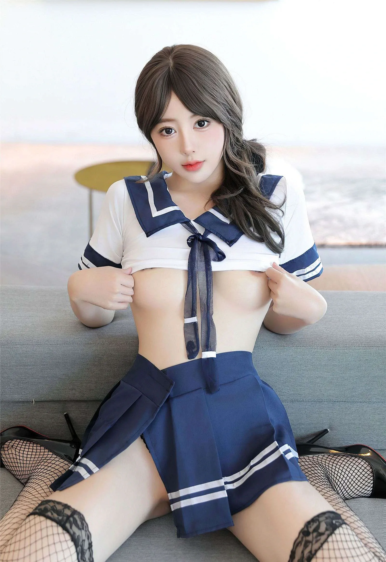 秀人网嫩模桃妖夭(NO.9238) 私房诱惑全集 [72P]-黑丝袜写真