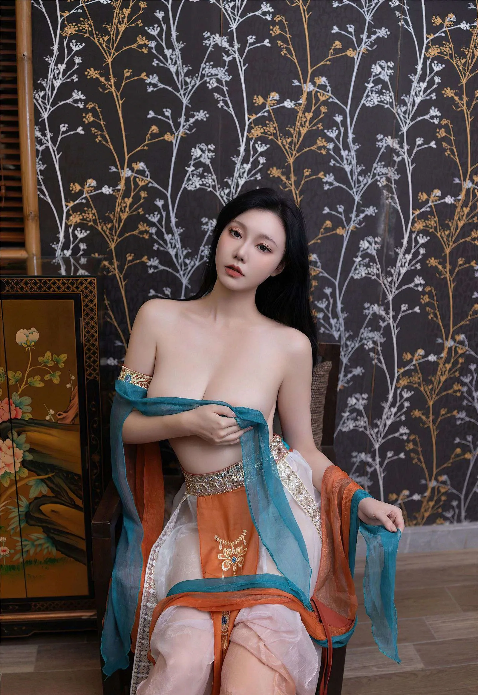 秀人网尤物安然anran(NO.9757) 长腿反差全集 [82P]-黑丝袜写真