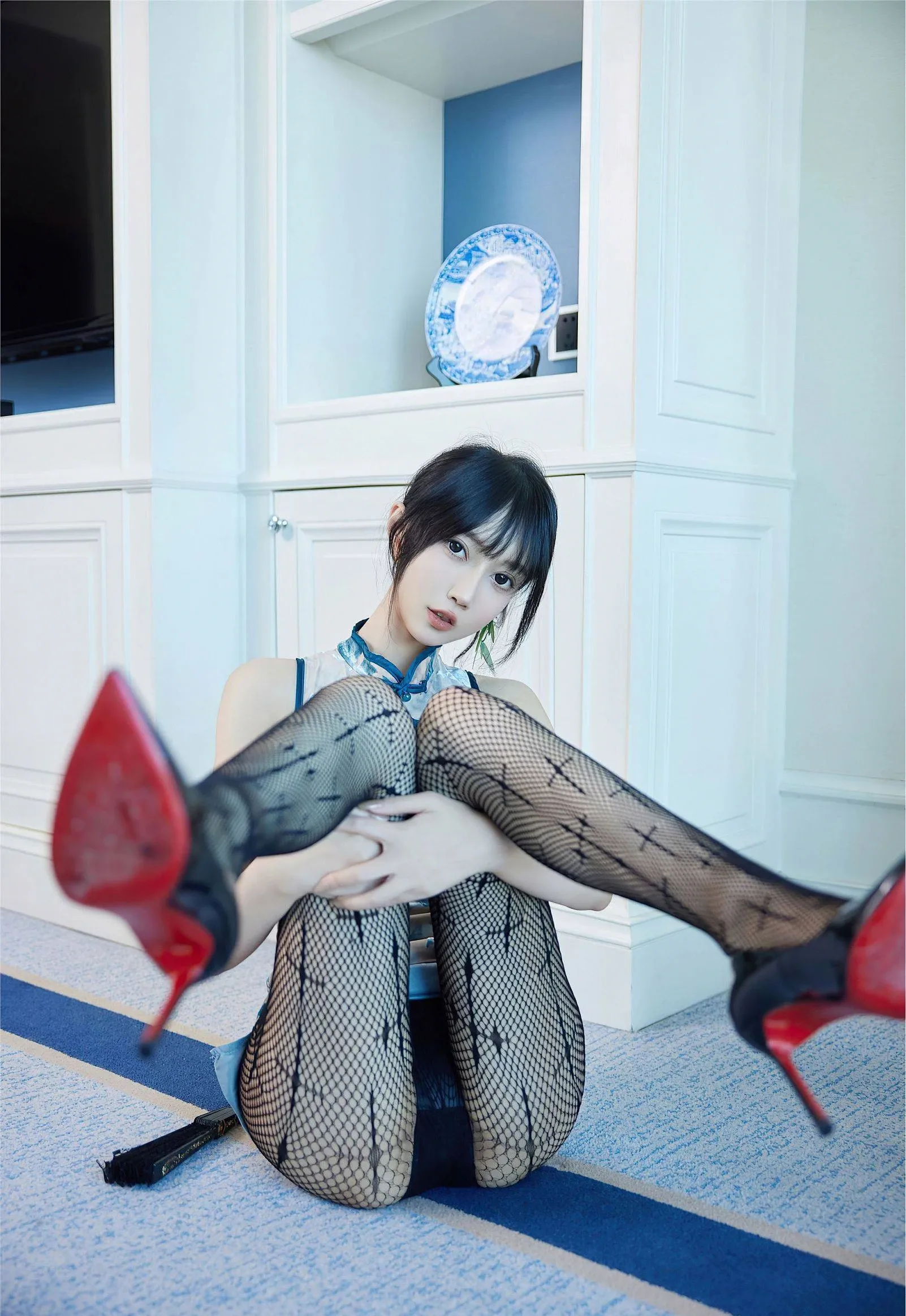 图片[2]-秀人网女神玥儿玥er(NO.9236) 私房写真精选集 [75P]-黑丝袜写真